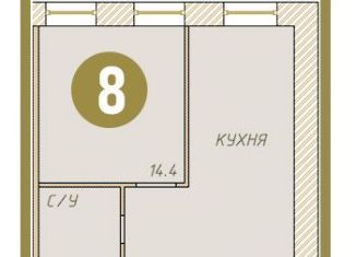 Двухкомнатная квартира на продажу, 40.2 м2, Санкт-Петербург, улица Ивана Черных, 27, улица Ивана Черных