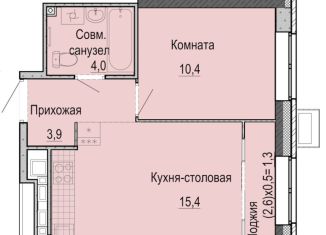 Продается однокомнатная квартира, 33.7 м2, Ижевск
