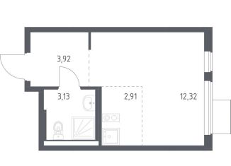 Продажа квартиры студии, 22.3 м2, Ленинский городской округ, ЖК Горки Парк