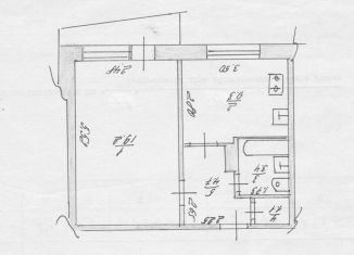 Продажа 1-комнатной квартиры, 37.7 м2, поселок городского типа Парфино, Партизанский переулок, 19