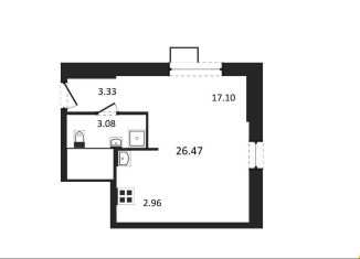Продажа 1-комнатной квартиры, 26.5 м2, городской округ Красногорск, жилой комплекс Спутник, к13