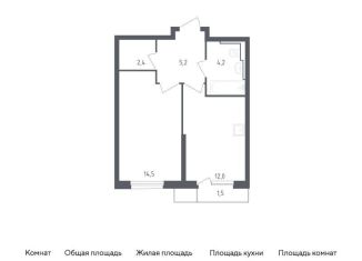 Продам однокомнатную квартиру, 39.8 м2, городской округ Красногорск, жилой комплекс Спутник, 23