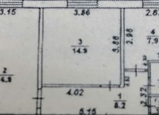 Продажа 2-комнатной квартиры, 51.2 м2, поселок городского типа Грибановский, улица Суворова, 16А/2