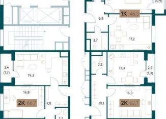 Продаю 3-ком. квартиру, 100.4 м2, Москва, Винницкая улица, 8к4, ЖК Настоящее