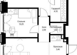 Продается 2-ком. квартира, 65.4 м2, Москва, район Покровское-Стрешнево, Проектируемый проезд № 4089