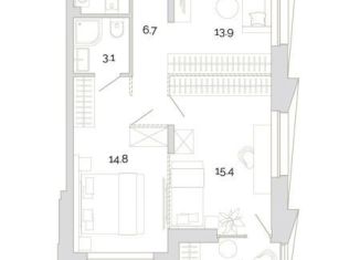3-комнатная квартира на продажу, 85.2 м2, Пензенская область