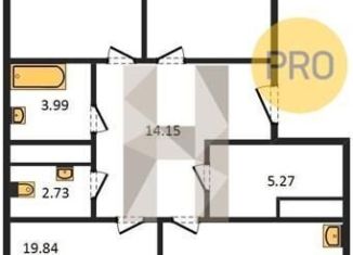 Продам 3-комнатную квартиру, 94.6 м2, Краснодар, Школьная улица, 1, Школьный микрорайон