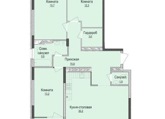 Продам 3-комнатную квартиру, 98.4 м2, Ижевск