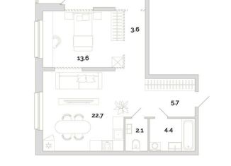 Продажа двухкомнатной квартиры, 68.9 м2, Пенза