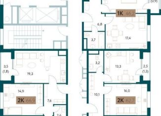 Продается 3-комнатная квартира, 102.6 м2, Москва, Винницкая улица, 8к4, ЖК Настоящее