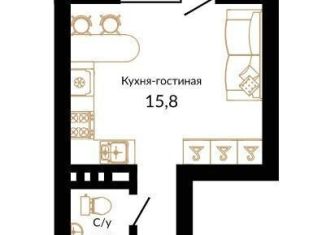Продаю квартиру студию, 26 м2, Краснодарский край