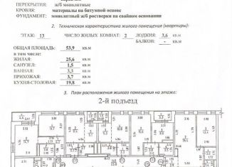 Продам трехкомнатную квартиру, 53.9 м2, Ижевск, улица Ленина, 97А, ЖК Скандинавия