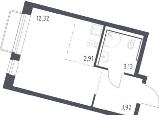 Продаю квартиру студию, 22.3 м2, Москва, Молжаниновский район