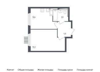 Квартира на продажу студия, 25.5 м2, Московская область, жилой комплекс Мытищи Парк, к4