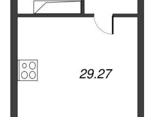 Квартира на продажу студия, 32.7 м2, Мурино