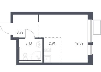 Продам квартиру студию, 22.3 м2, посёлок Жилино-1