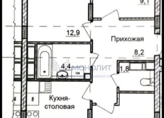Продажа 3-комнатной квартиры, 62.3 м2, Нижегородская область, Новокузнечихинская улица, 6