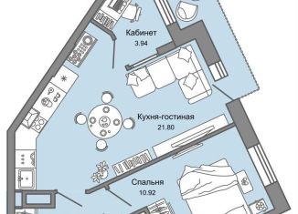 Продается 2-комнатная квартира, 48 м2, Свердловская область