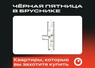 Продаю 1-ком. квартиру, 46.2 м2, Новосибирск, улица Аэропорт, 88