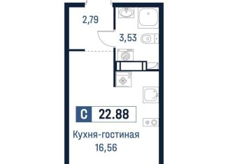 Квартира на продажу студия, 22.9 м2, Ленинградская область