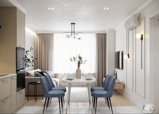 Продаю двухкомнатную квартиру, 74 м2, Тюмень, Интернациональная улица, 199А, ЖК Авиатор