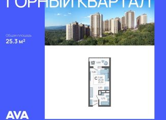 Продаю квартиру студию, 25.3 м2, село Раздольное