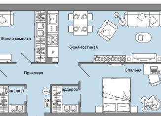 Продаю 3-комнатную квартиру, 68 м2, село Первомайский, улица Строителя Николая Шишкина, 11к1