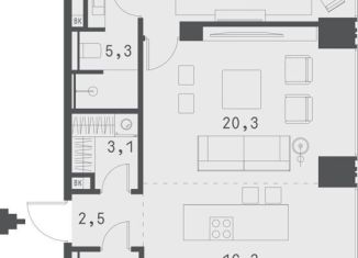 Продается 2-ком. квартира, 94 м2, Москва, Садовая-Сухаревская улица, 14с1