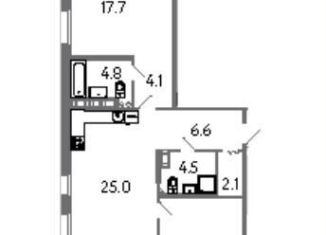 Продаю 2-ком. квартиру, 82 м2, Санкт-Петербург, метро Обводный канал, Лиговский проспект, 240