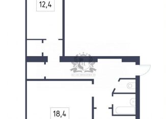 Продается двухкомнатная квартира, 51.1 м2, Санкт-Петербург, Гражданский проспект, 23к4, Калининский район