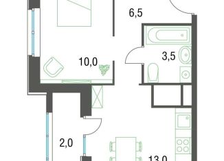 Продажа 1-комнатной квартиры, 35 м2, Котельники