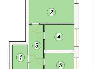 Продажа 2-ком. квартиры, 52.7 м2, Ульяновск, Бакинская улица, 71