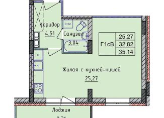 Продам квартиру студию, 40.2 м2, Ярославль, Фрунзенский район