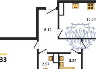 Продаю 2-ком. квартиру, 64.3 м2, Евпатория