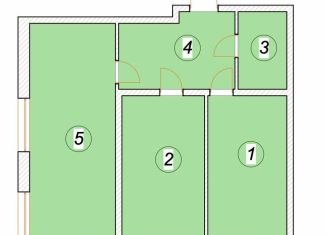 Продается двухкомнатная квартира, 81.3 м2, Ингушетия, Бакинская улица, 75