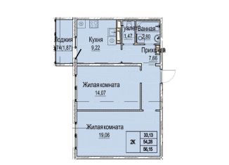 Продается двухкомнатная квартира, 58 м2, Нижний Новгород, Канавинский район