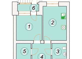 Продам 1-ком. квартиру, 44 м2, Ульяновская область, Мелекесская улица, 4к4-А