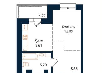 Продажа 1-ком. квартиры, 40 м2, Иркутская область