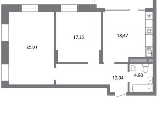 Продаю 2-комнатную квартиру, 81.9 м2, Рязань