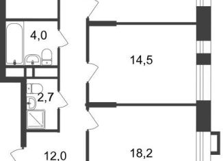 Продажа четырехкомнатной квартиры, 104 м2, Московский, 7-я фаза, к2, ЖК Первый Московский