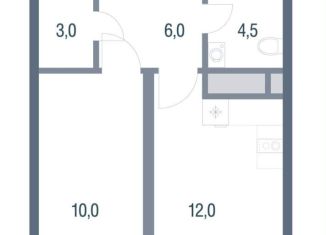 Продается 1-комнатная квартира, 37 м2, Московская область, микрорайон Новые Котельники, 11