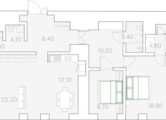 Продаю 2-комнатную квартиру, 96.5 м2, Москва, метро Новокузнецкая, Софийская набережная, 34с3