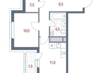 Однокомнатная квартира на продажу, 36 м2, Московская область, микрорайон Новые Котельники, 11