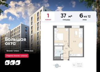 Продается 1-комнатная квартира, 37 м2, Санкт-Петербург, метро Проспект Большевиков