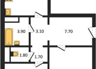 Продажа 2-ком. квартиры, 68.2 м2, Воронеж, улица Шишкова, 140Б/6