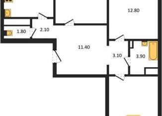 Продаю 3-комнатную квартиру, 83 м2, Воронеж, Советский район, улица Полковника Богомолова, 5