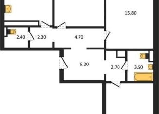 Продаю 3-комнатную квартиру, 85.9 м2, Воронеж, улица Шишкова, 140Б/16