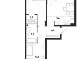 Продается 3-комнатная квартира, 70.1 м2, Пермский край, улица Парфёнова, 5