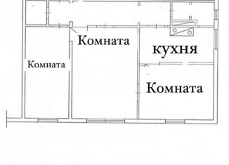 Трехкомнатная квартира в аренду, 63 м2, Архангельск, улица Октябрят, 20