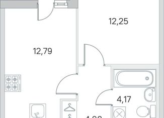 Продаю 1-ком. квартиру, 35.3 м2, городской посёлок Янино-1, Ясная улица, 20к1, ЖК Ясно-Янино